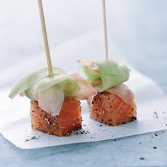 luxe koude hapjes
